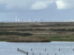 Portsmouth in the far distance